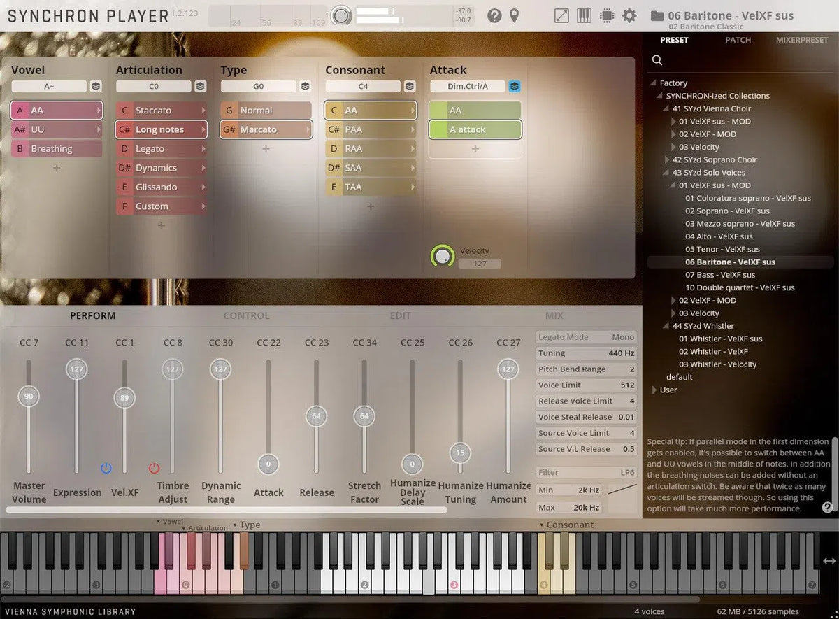 Vienna Studio Solo Voices