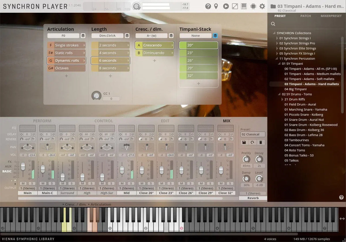 Vienna Synchron Timpani III Full Library