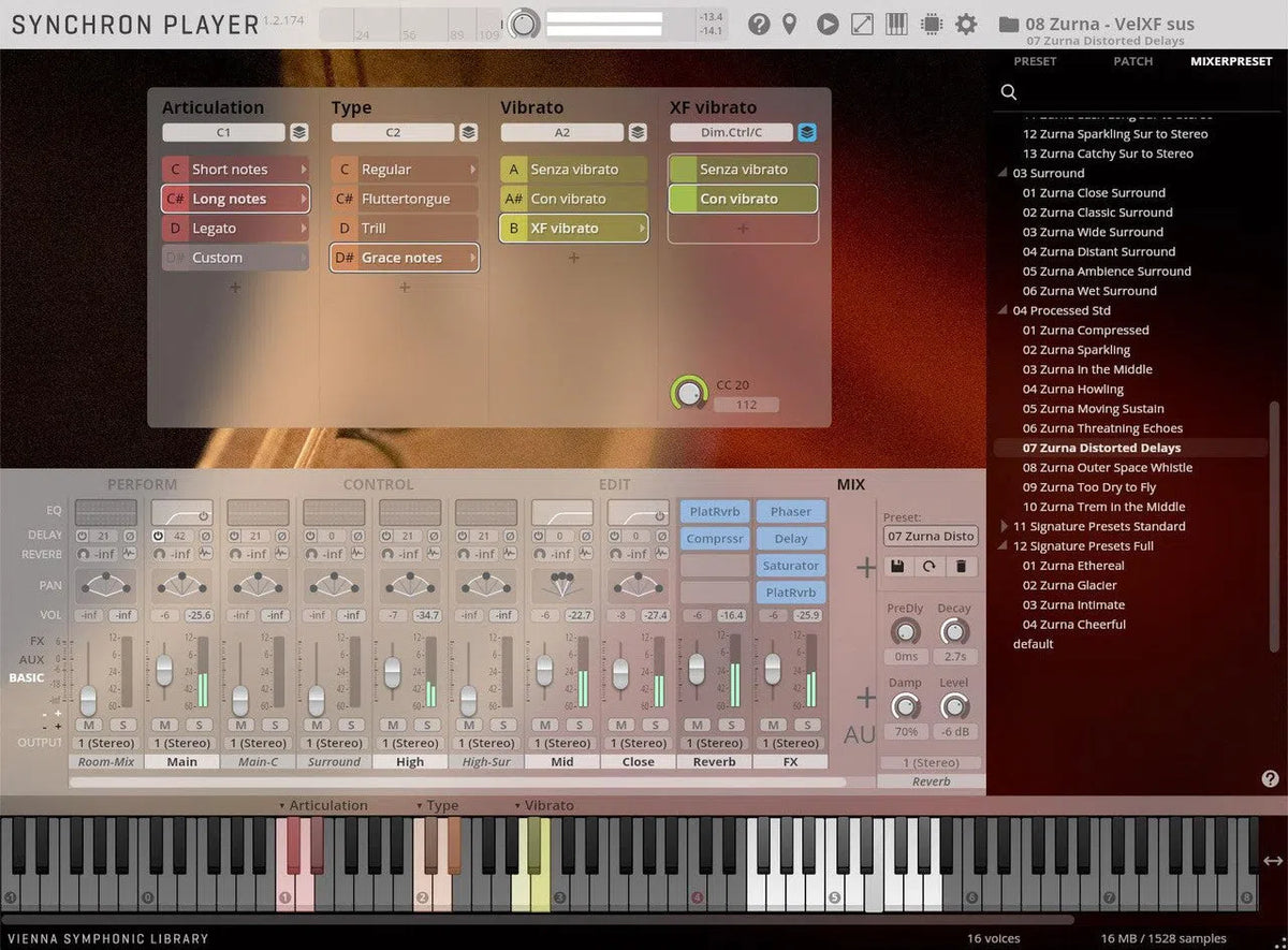 Vienna Synchron World Winds Standard Library