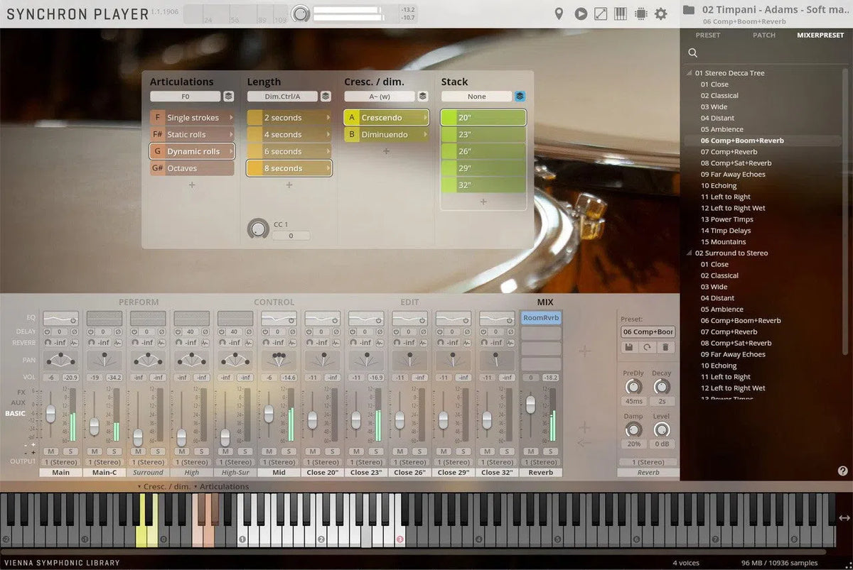 Vienna Synchron Timpani II Upgrade to Full Library