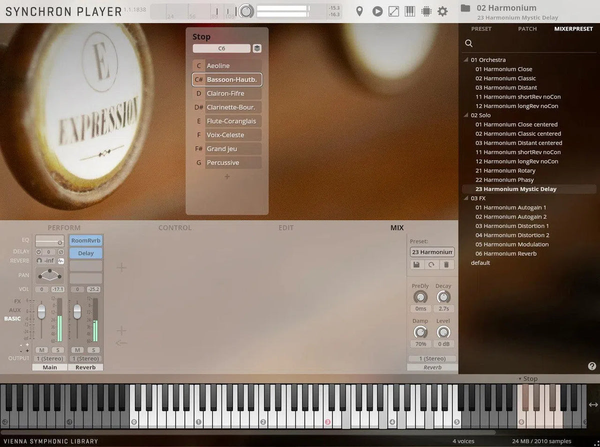 Vienna Studio Special Keyboards