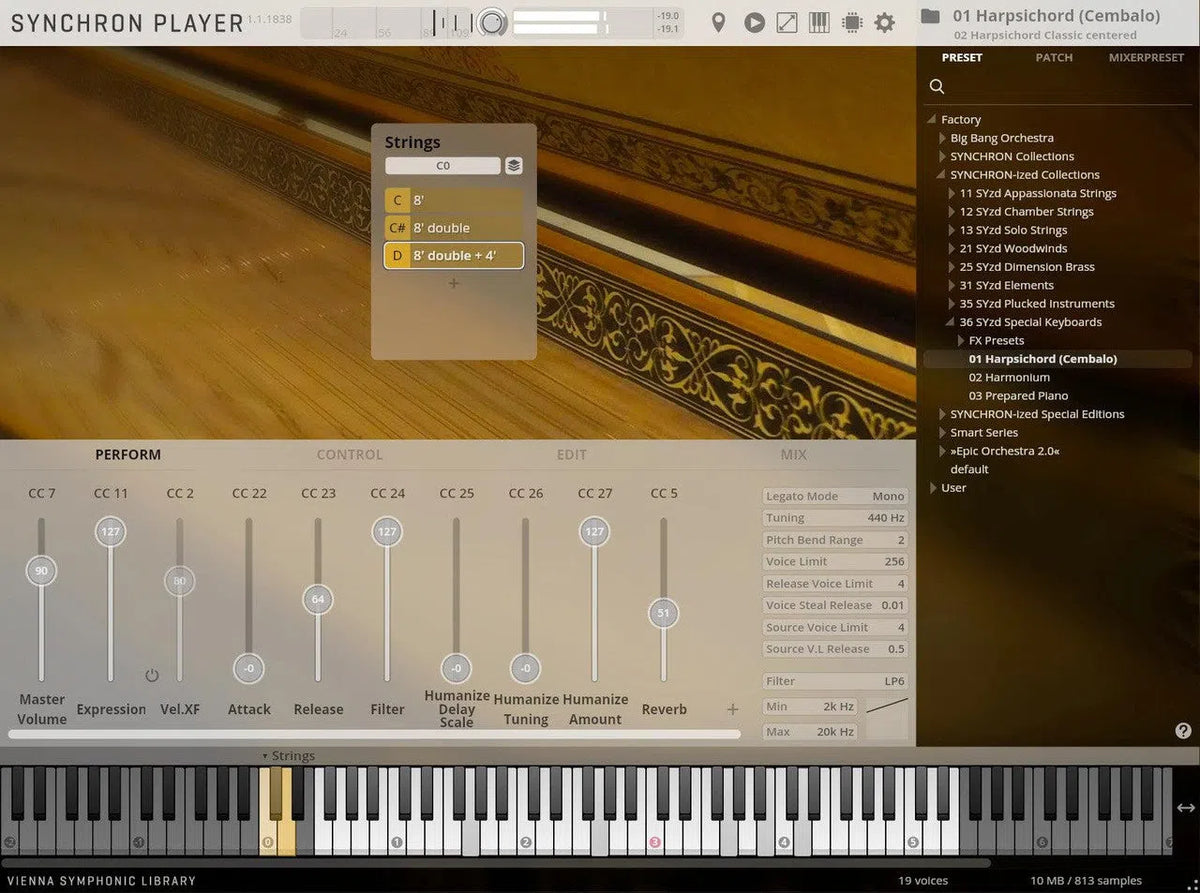 Vienna Studio Special Keyboards (Crossgrade from VI Special Keyboards)