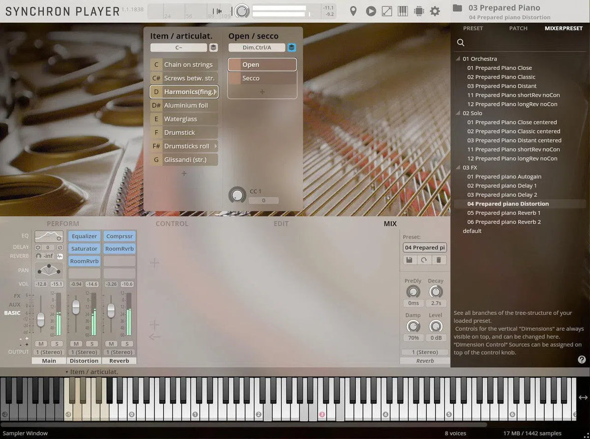 Vienna Studio Special Keyboards