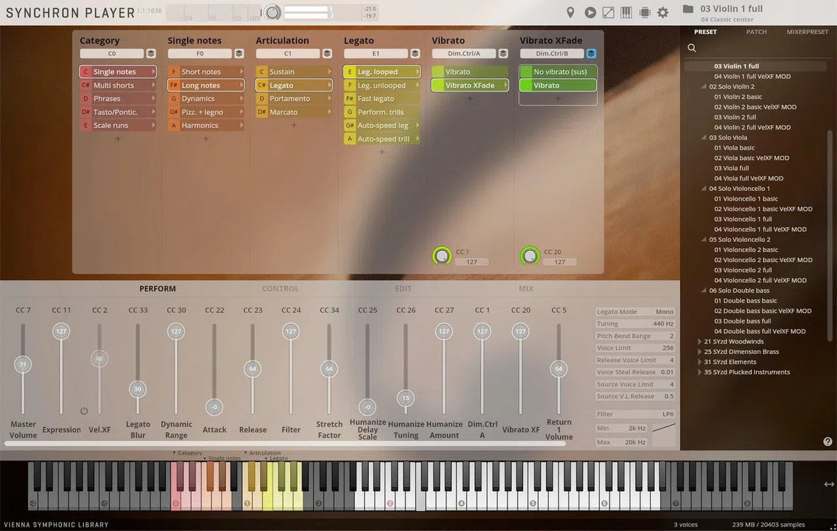 Vienna Studio Solo Strings