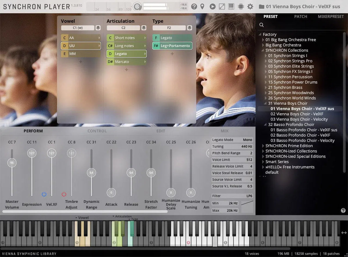 Vienna Boys Choir Upgrade to Full Library