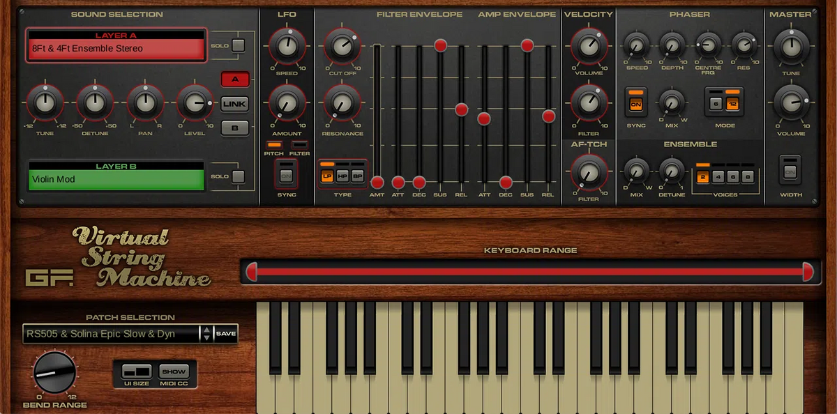 GForce Virtual String Machine