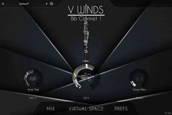 Acousticsamples VWinds Bb Clarinet