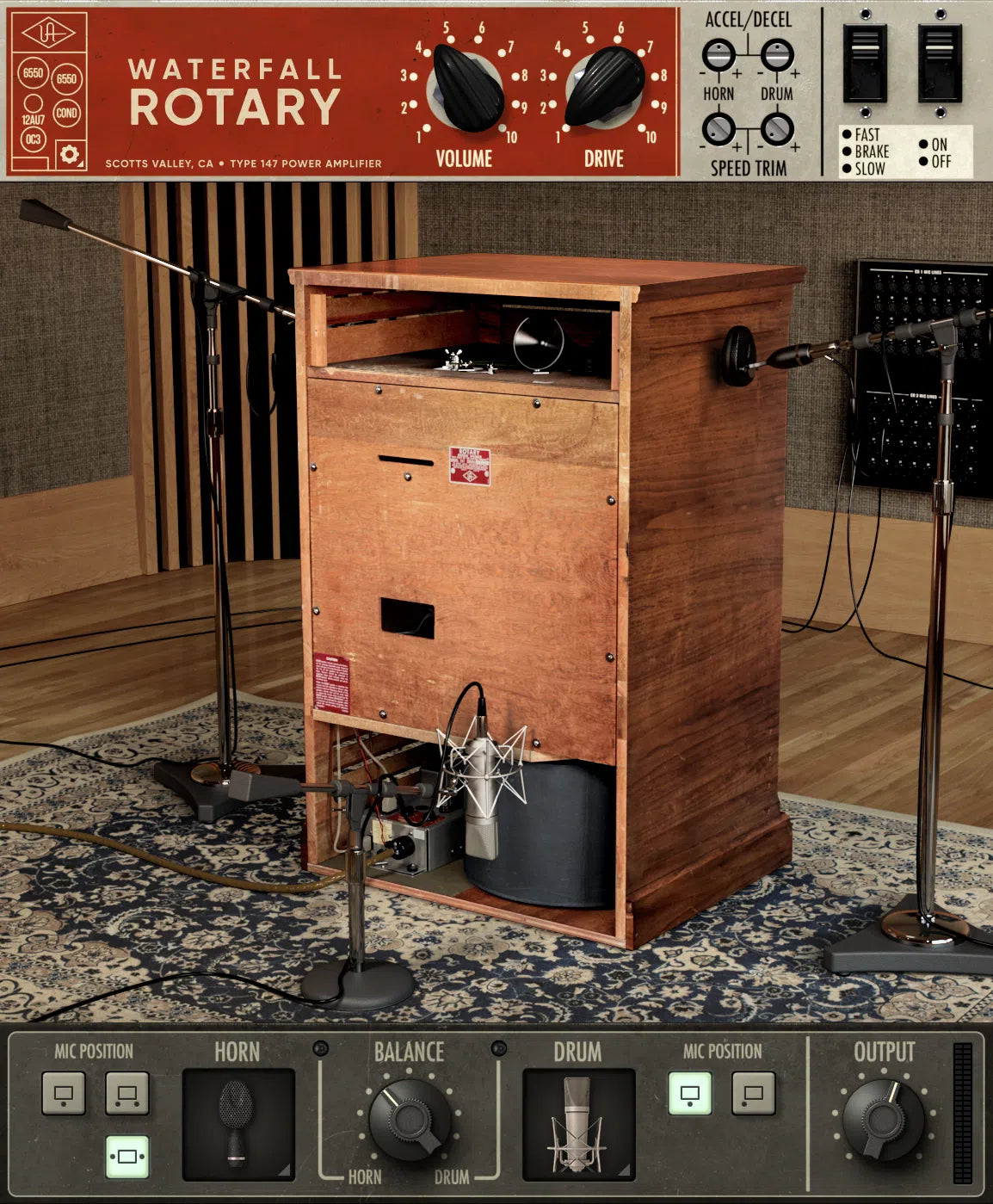 Universal Audio Waterfall Rotary Speaker