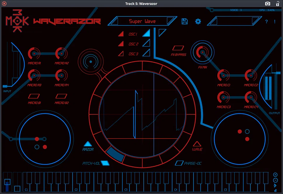 Tracktion MOK Waverazor