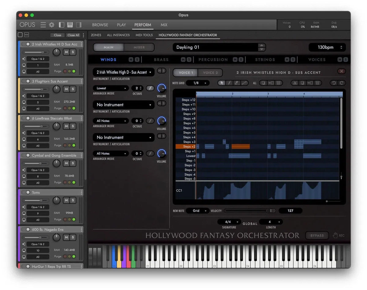 EastWest Hollywood Fantasy Orchestrator