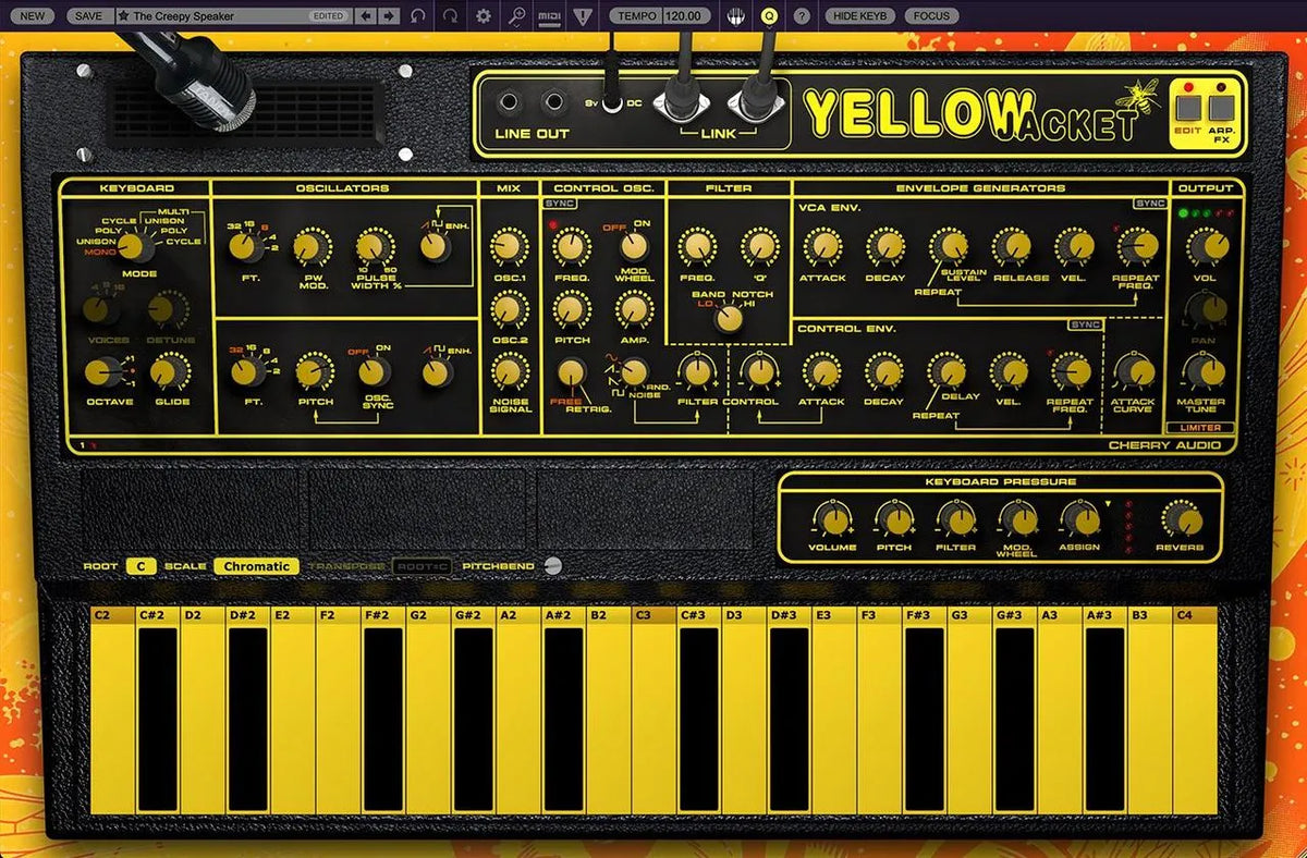 Cherry Audio Yellowjacket Synthesizer
