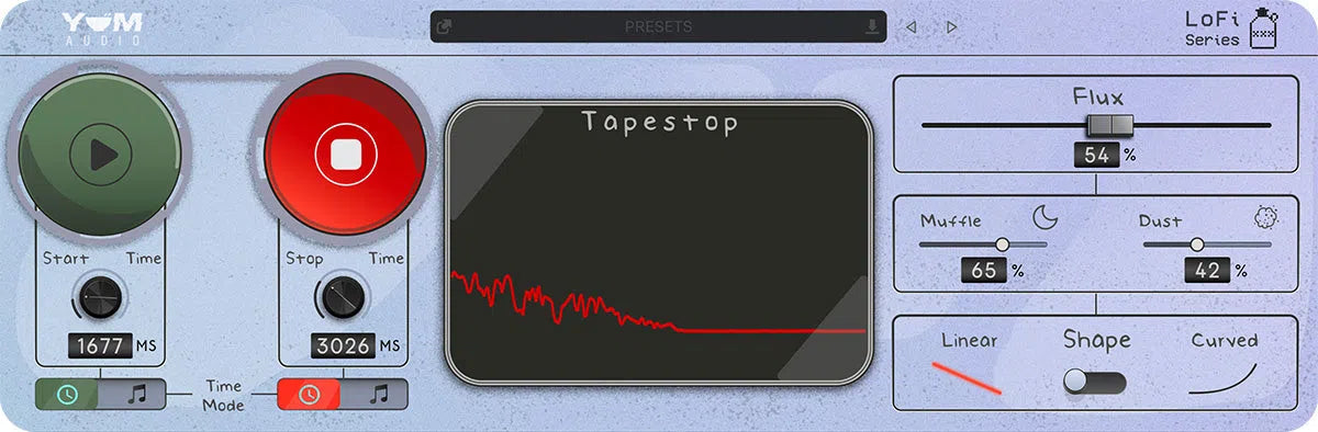Yum Audio LoFi Tapestop