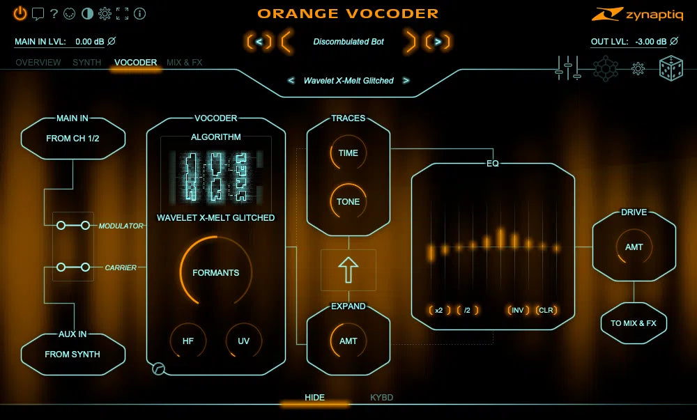 Zynaptiq Orange Vocoder IV